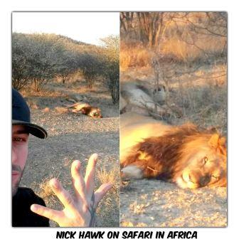 Nick Hawk On Safari In Africa